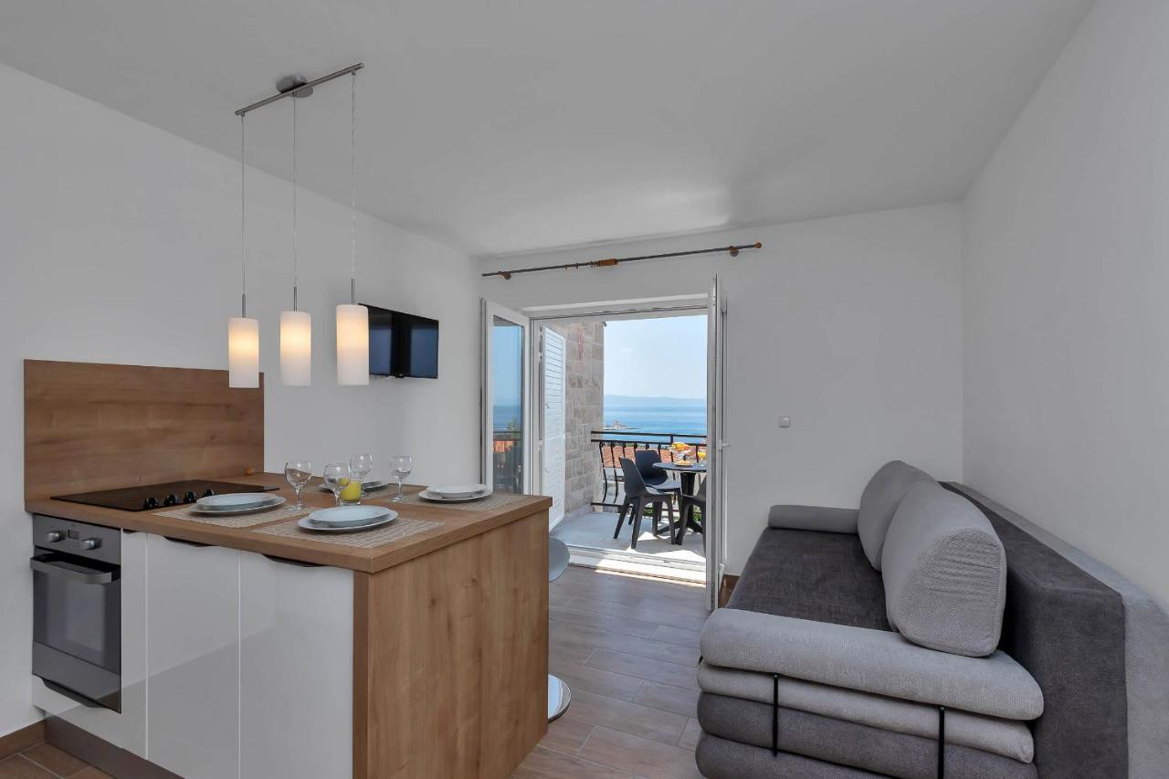 Ivan Sea View Apartment Makarska Kültér fotó