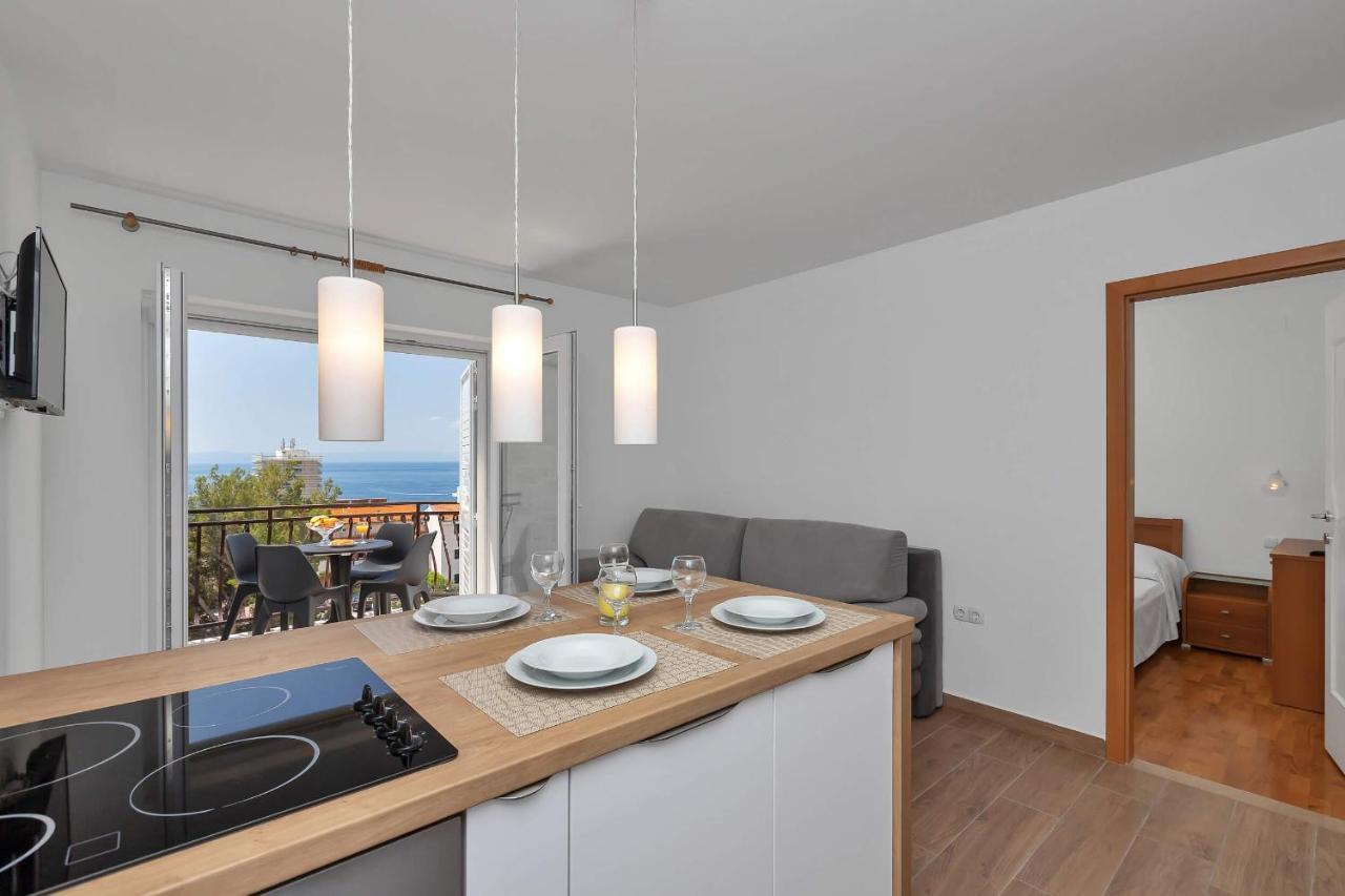 Ivan Sea View Apartment Makarska Kültér fotó
